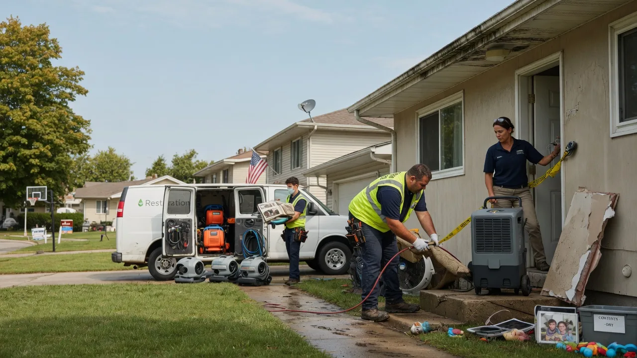 Water Damage Restoration in Sherman, ME near me